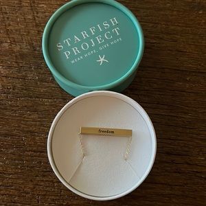 Starfish Project Bar Necklace